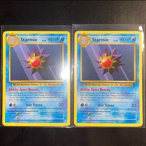 (2)Starmies Rare 2016 XY EvolutionS 68/108 Fresh